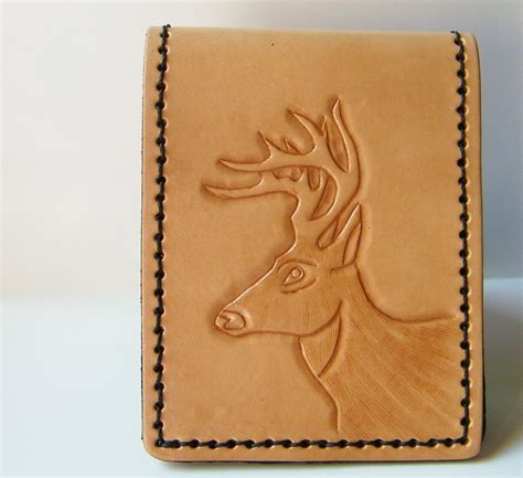 wallet with deer on it.